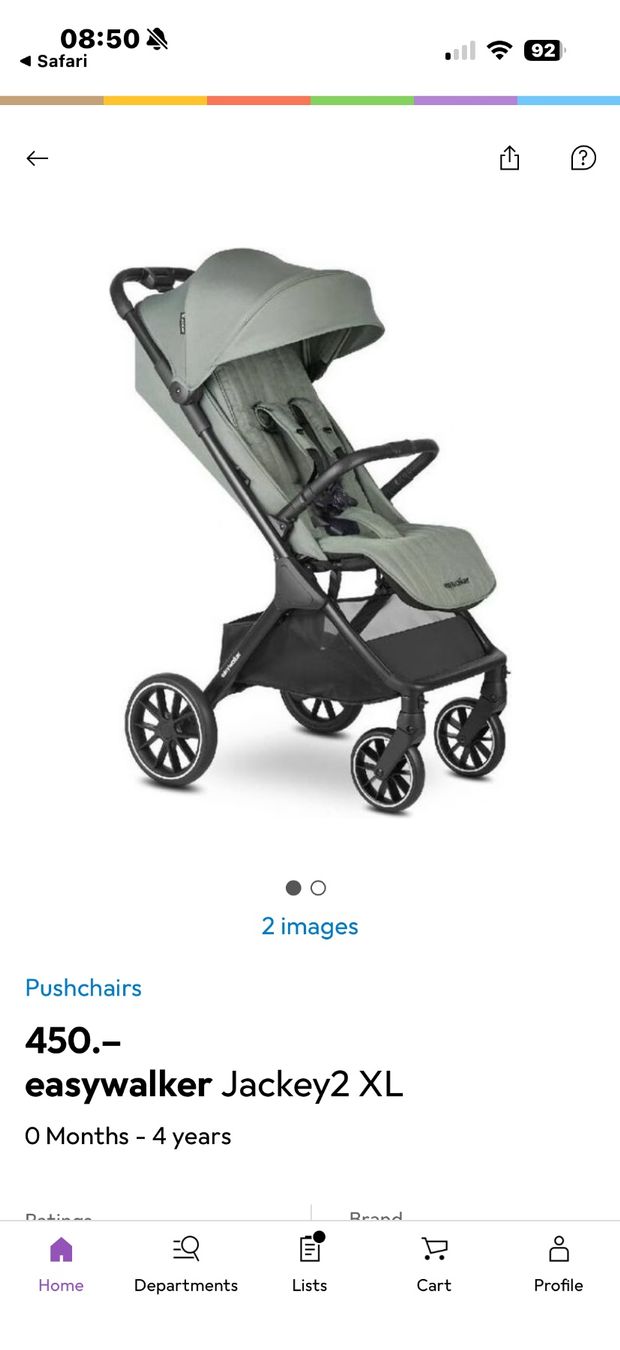 Carrozzine: Easywalker Buggy/Kinderwagen – Usato da Zürich venduto da audrey_dri 4