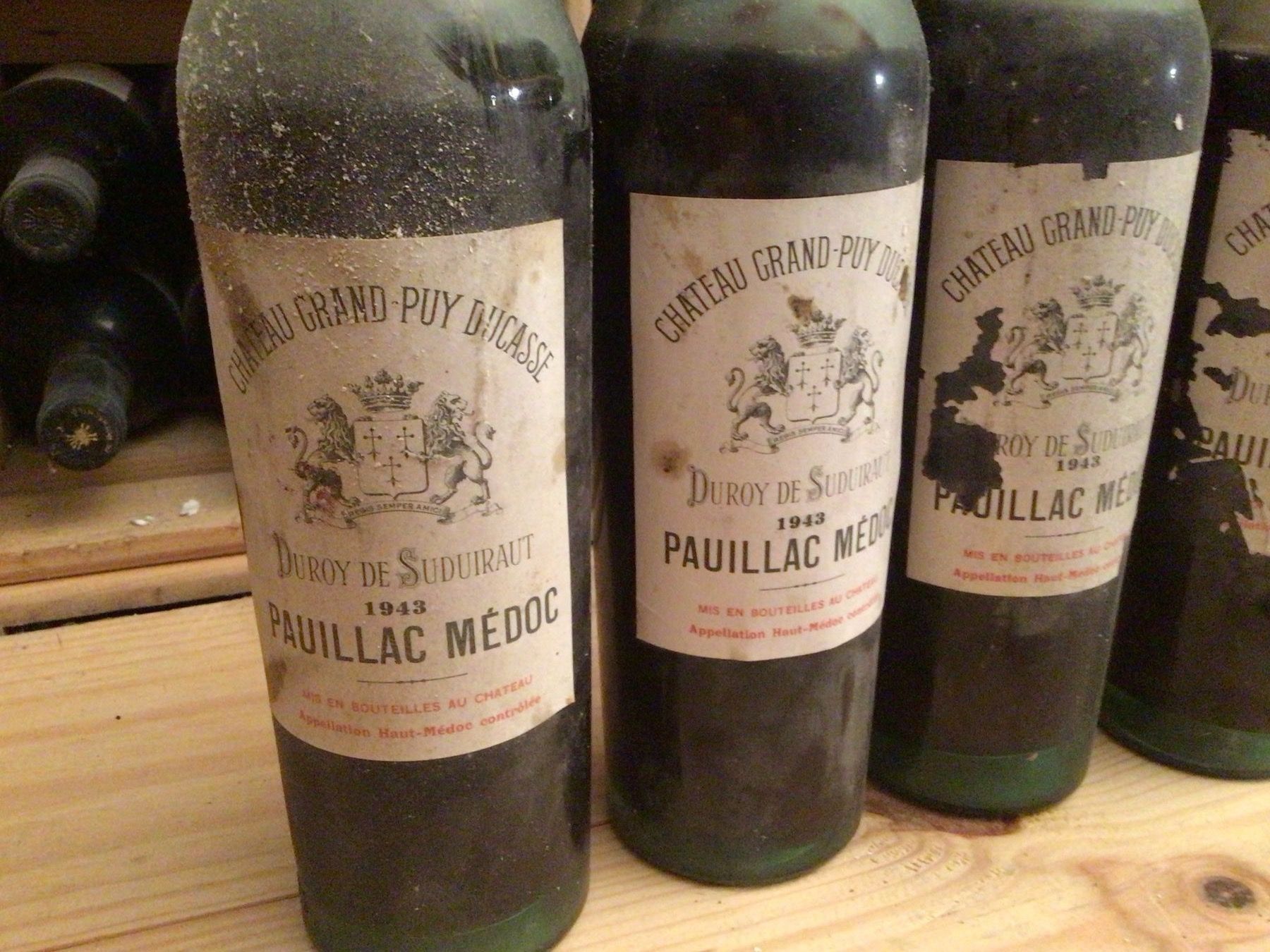 Wein: Château Grand Puy Ducasse 1943 – Defekt aus Schleinikon von Laegern99 1