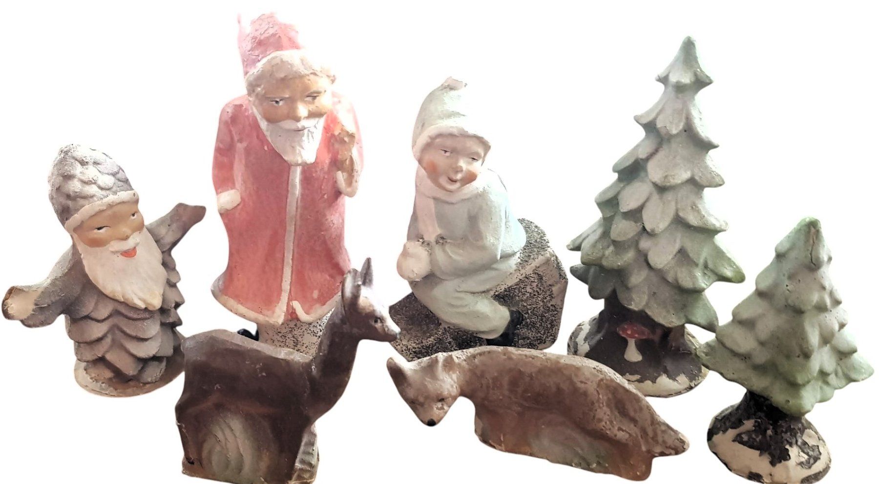 Figuren: Figuren Papiermache antik 1920 – Gebraucht aus Mörschwil von antiksalon 1