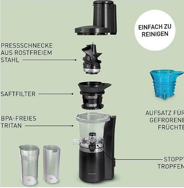 Elettrodomestici da cucina: Slow Juicer Panasonic MJ-L700 – Usato da Langnau am Albis venduto da nilspedro 3