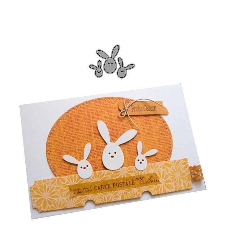 Schablonen: HASEN OSTERN STANZSCHABLONE – Neu und originalverpackt aus Affoltern am Albis von scrapbooking 1