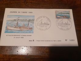 Journée du timbre 1969 - Côte d'Ivoire - ABIDJAN N°4994