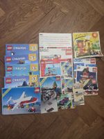 LEGO Bauanleitungen Konvolut Creator, Juniors, diverse