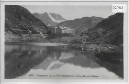 Hospice & lac du Grand Bernard - Versant italien
