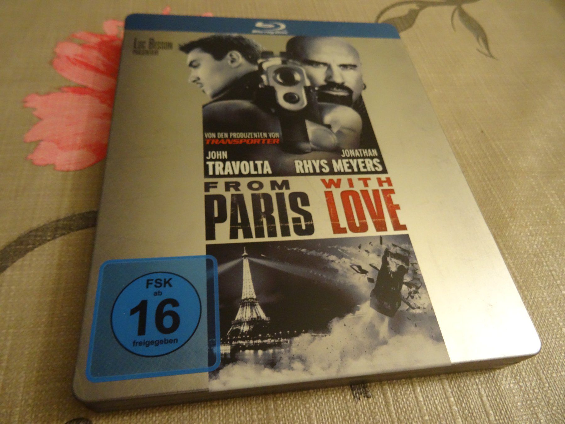 Tutti i DVDs: From Paris with love STEELBOOK BLU-RAY – Usato da Olten venduto da Disc-Verkauf
