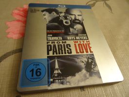 From Paris with love STEELBOOK BLU-RAY
