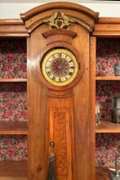 ❤ Seltene Regal - Standuhr "3-Teilig" um 1840 in Nussbaum 👀