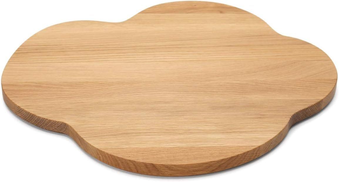 Iittala Servierplatten: 1 x Iittala Aalto: Servierplatte Eichenholz 388x397mm – Neu und originalverpackt aus Mönchaltorf von godetra