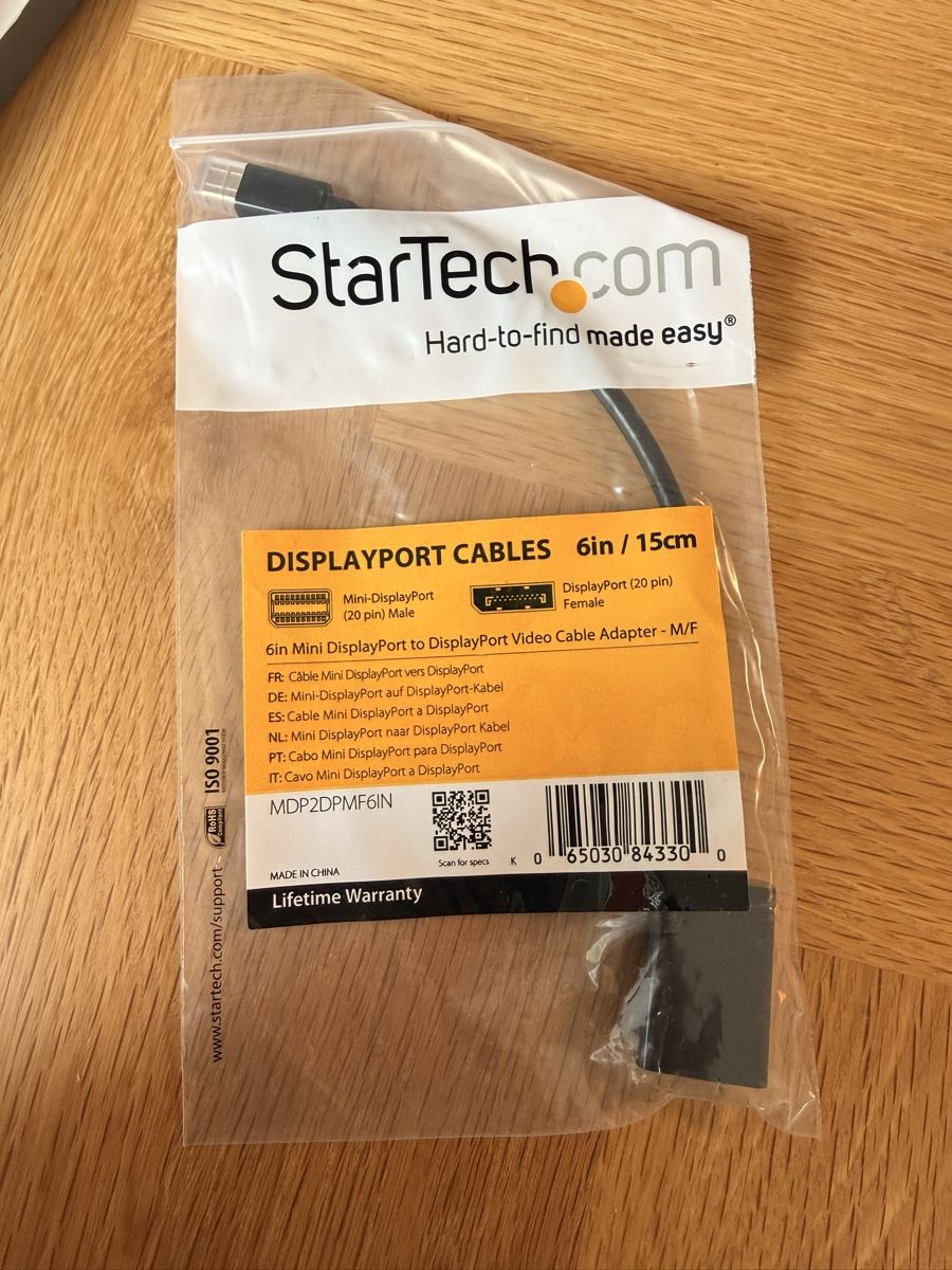 Laufwerke & Adapter: StarTech Mini DisplayPort Adapter, Neu, Originalverpackt – Neu und originalverpackt aus Rüschlikon von hakanyum 4