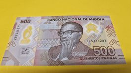Angola 500 Kwanzas Banknote - Seltenes Sammlerstück!2024