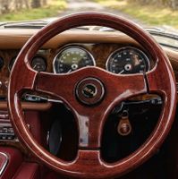Klassisches Holzlenkrad für Oldtimer - Top Zustand!