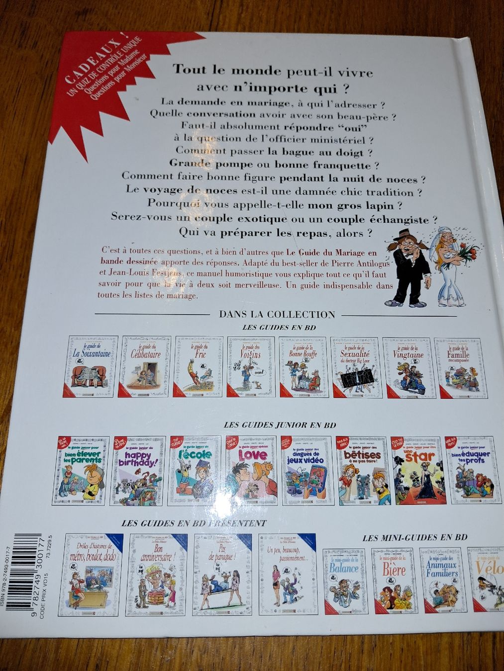 Fumetti: Bd le guide de mariage – Usato da Le locle venduto da juliensaran 4