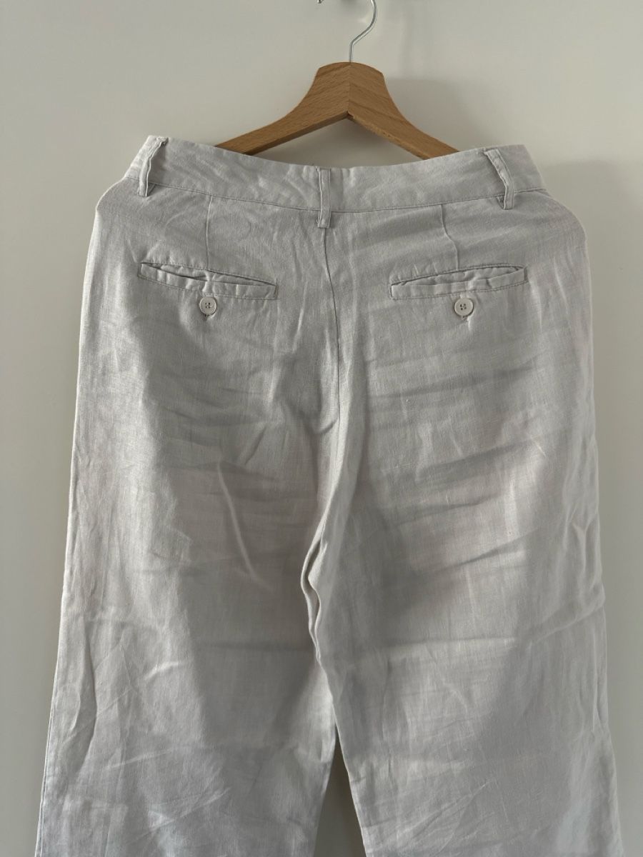 Pantaloni: Leinenhose von Manor – Usato da Ormalingen venduto da nude.knits 2