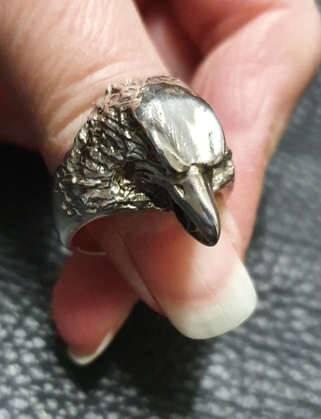 Bagues: Neu: Adlerkopf Ring / Gr. 62 / Silber 925 – Neuf (Voir description) à Muri AG par Edlerweiss-Schwarz 2