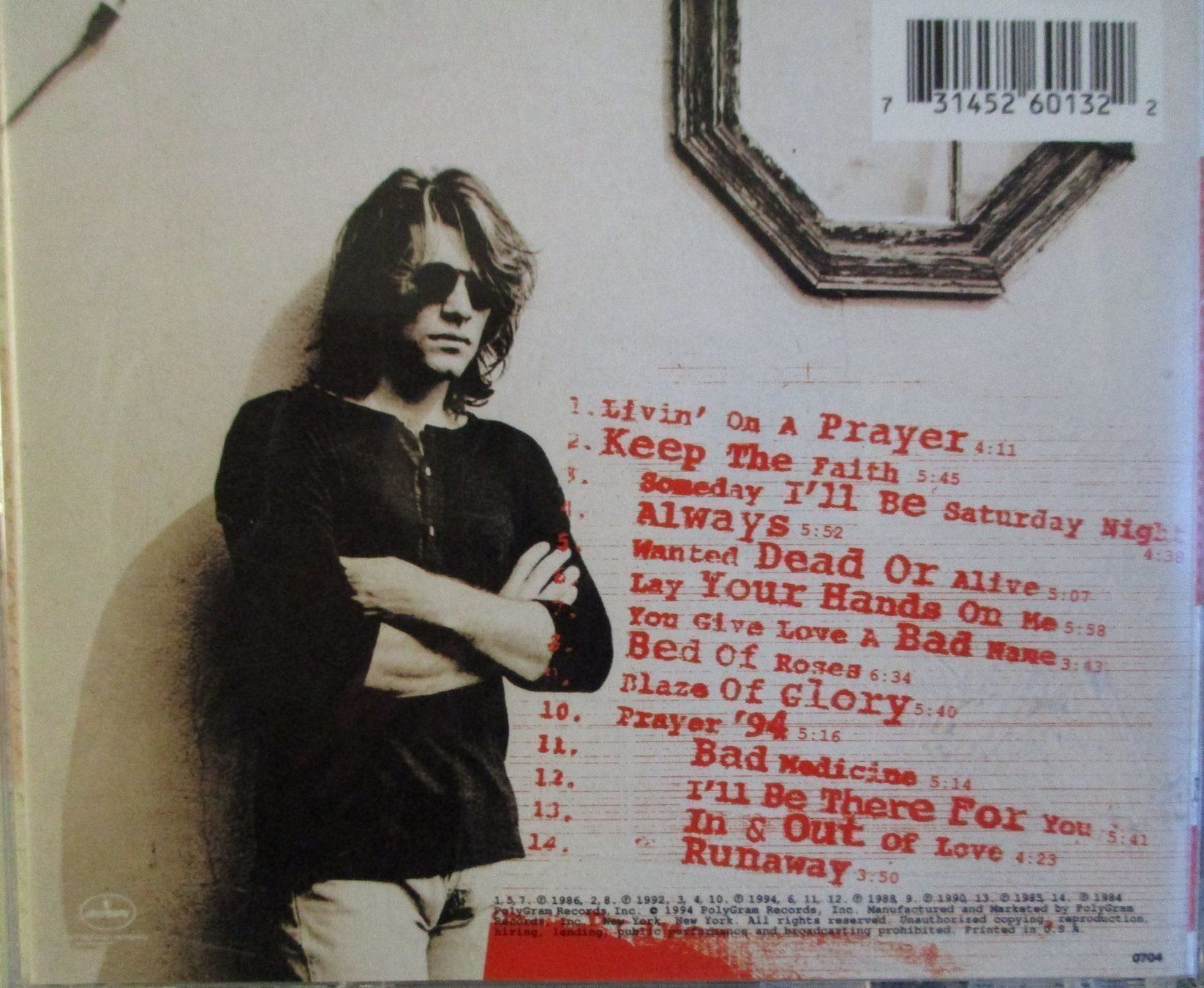 CD: BON JOVI    CD – Usato da Flumenthal venduto da novbra 1