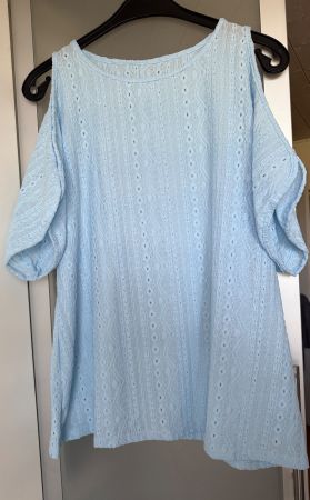 Kalte Schulter Shirt Gr XL