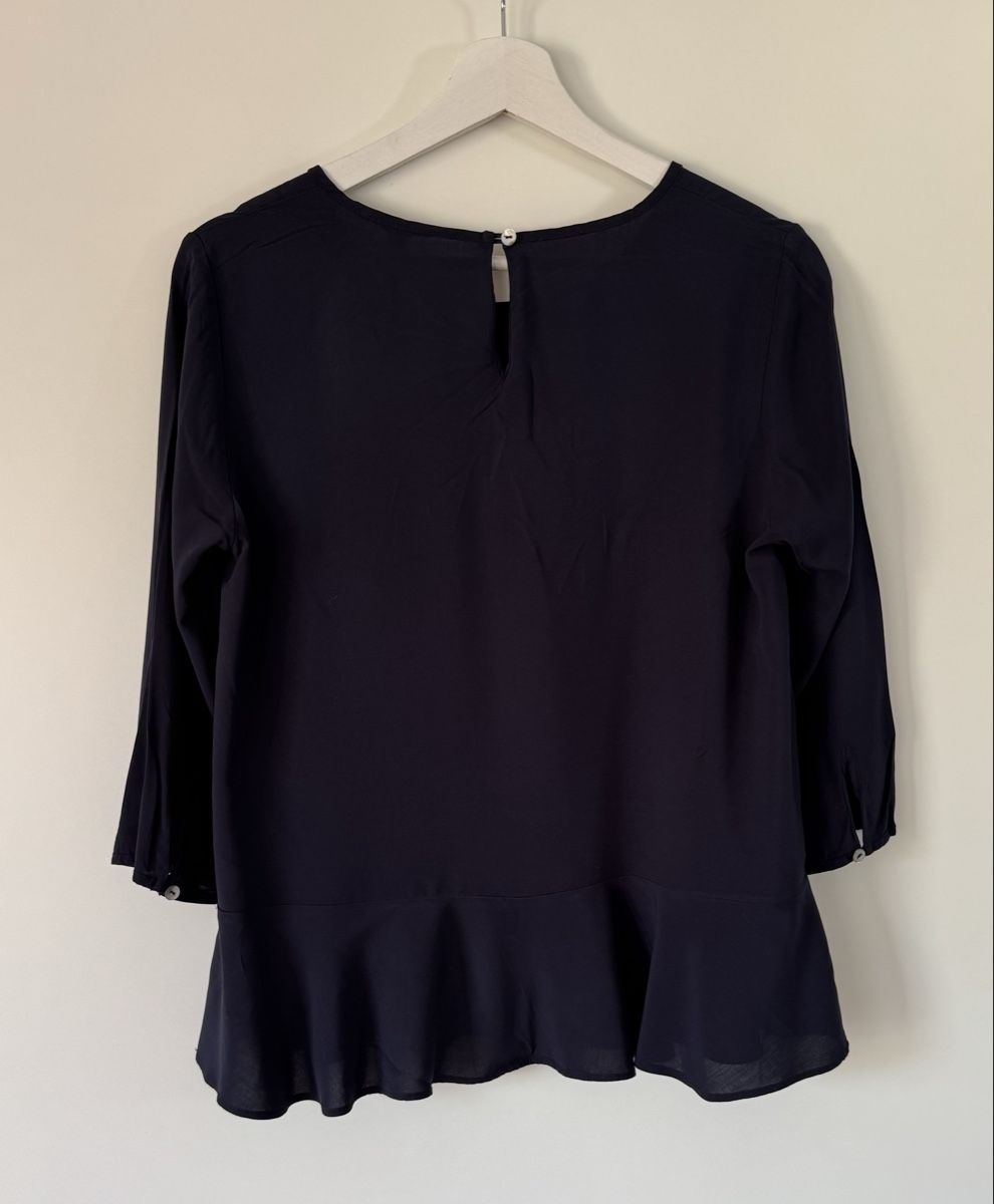 Opus Camicette: OPUS Bluse Gr. 36 Dunkelblau 100% Viskose – Usato da Flumenthal venduto da SecondLove_CH 3