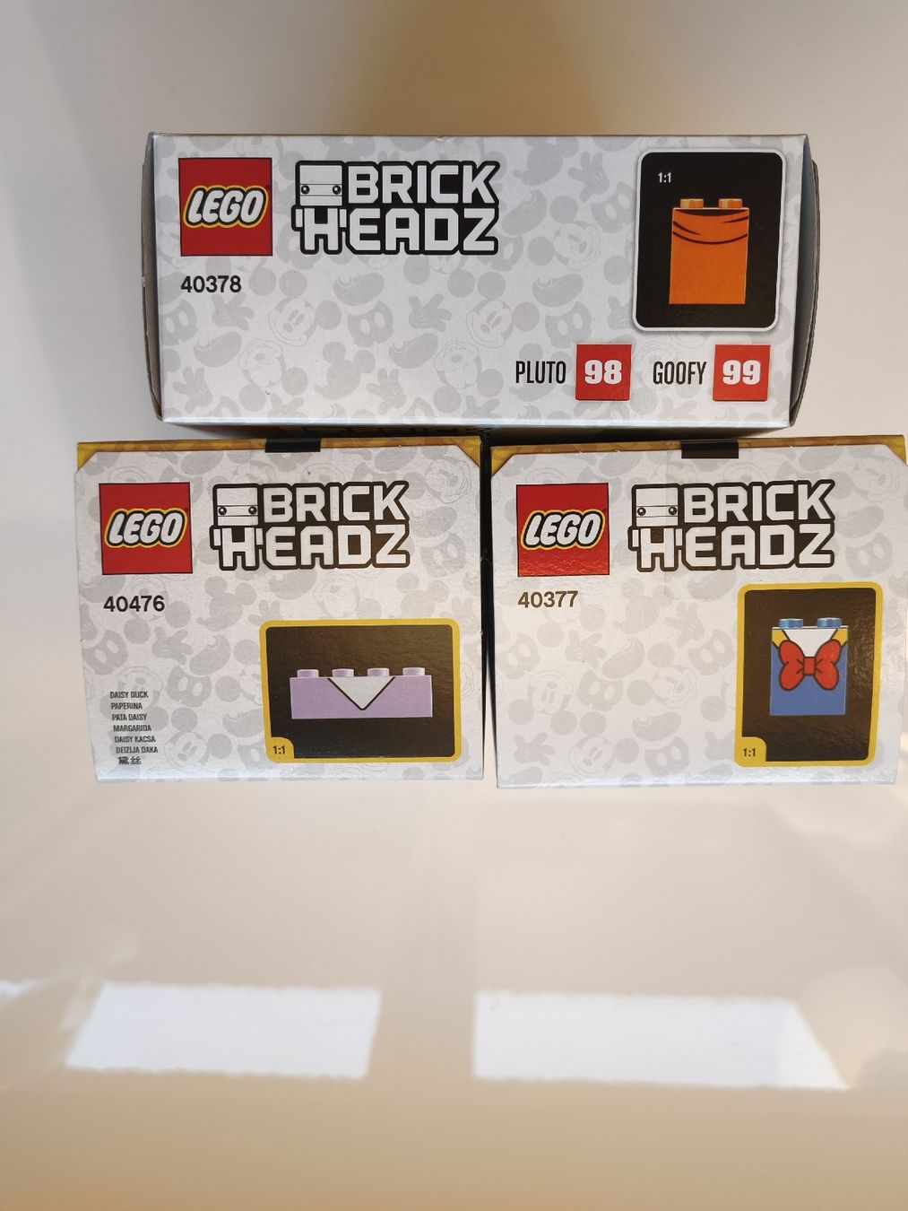 Lego Kit di costruzioni: LEGO BrickHeadz: 40378, 40377, 40476 – Nuovo (secondo la descrizione) da Rüfenacht BE venduto da Morfius 2