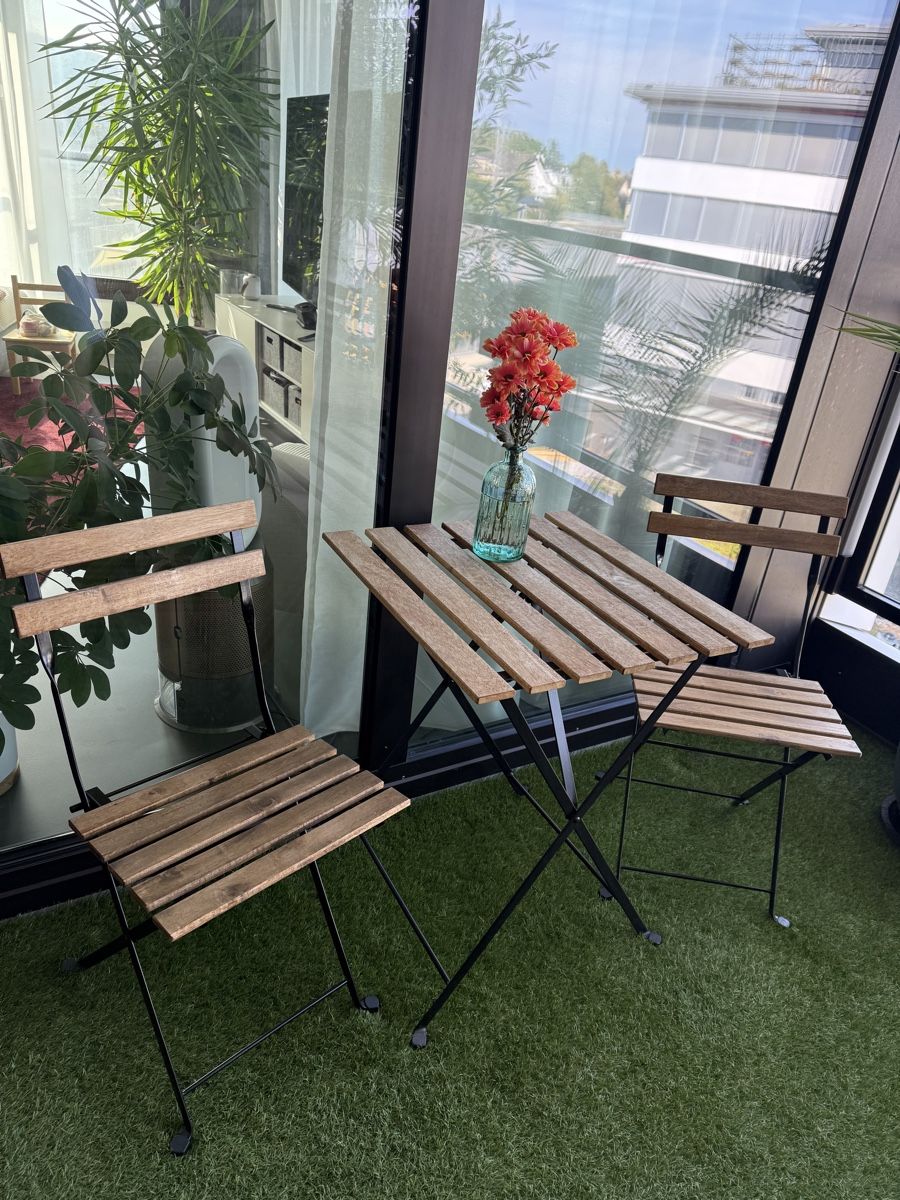 Ikea Tischset: Balkon-Set: Tisch & 2 Stühle – Gebraucht aus Zürich von Lionel2410