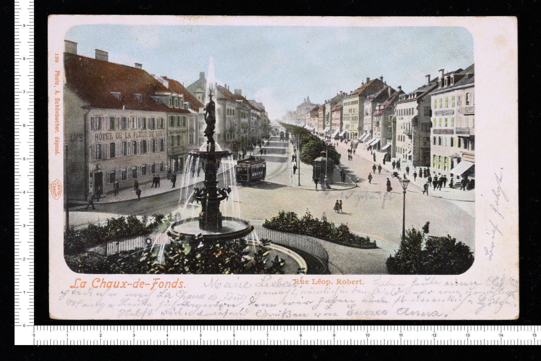 Cartoline postali: La Chaux-de-Fonds – Usato da Riehen venduto da Tignanello1