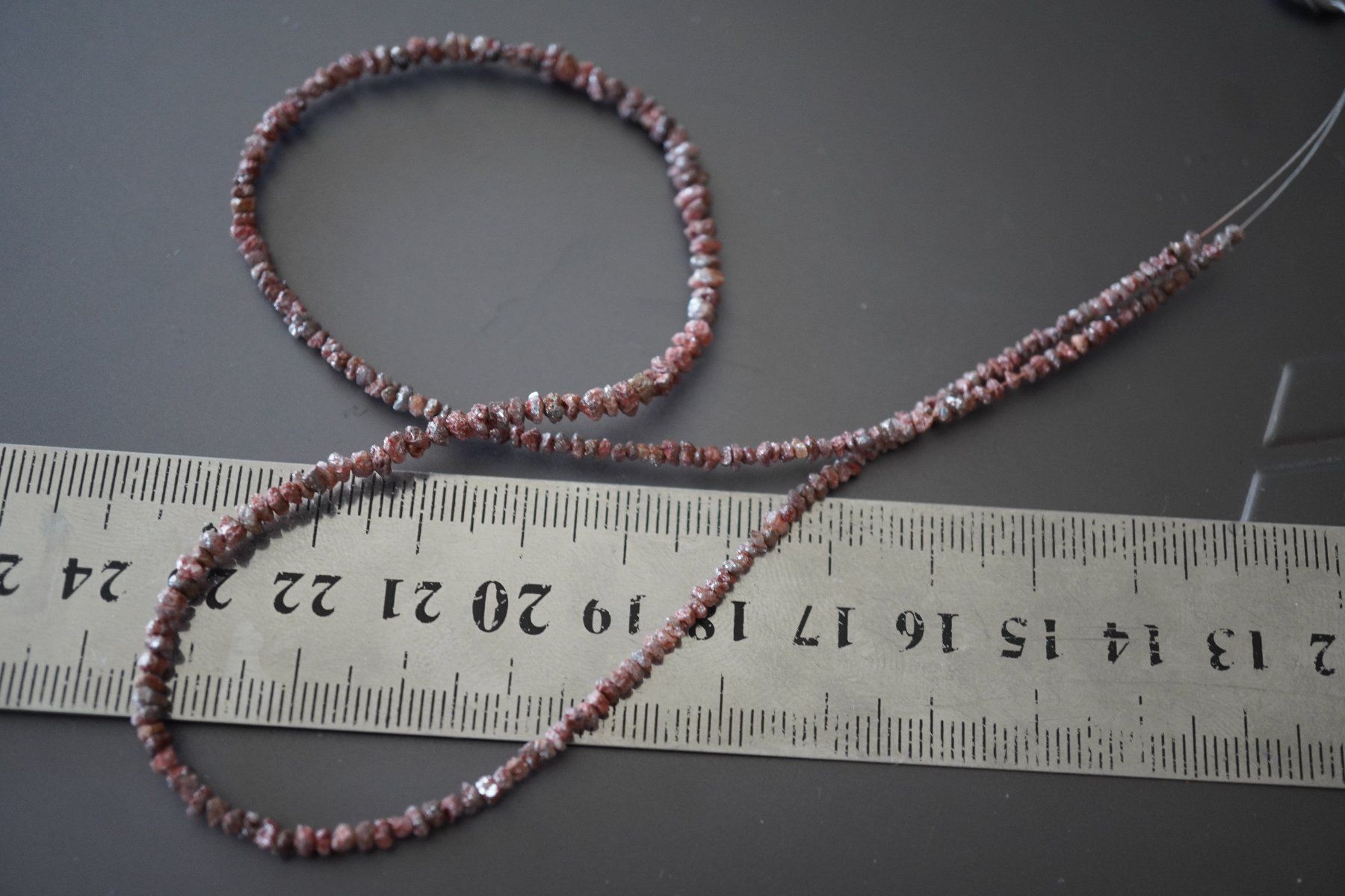 Pietre preziose: Diamanten Rot     Multicolor   Strang   ca 3mm – Nuovo e nell'imballaggio originale da Eschenbach SG venduto da topstone 4