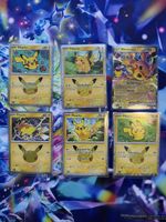 Pikachu collection from 30 years anniversary