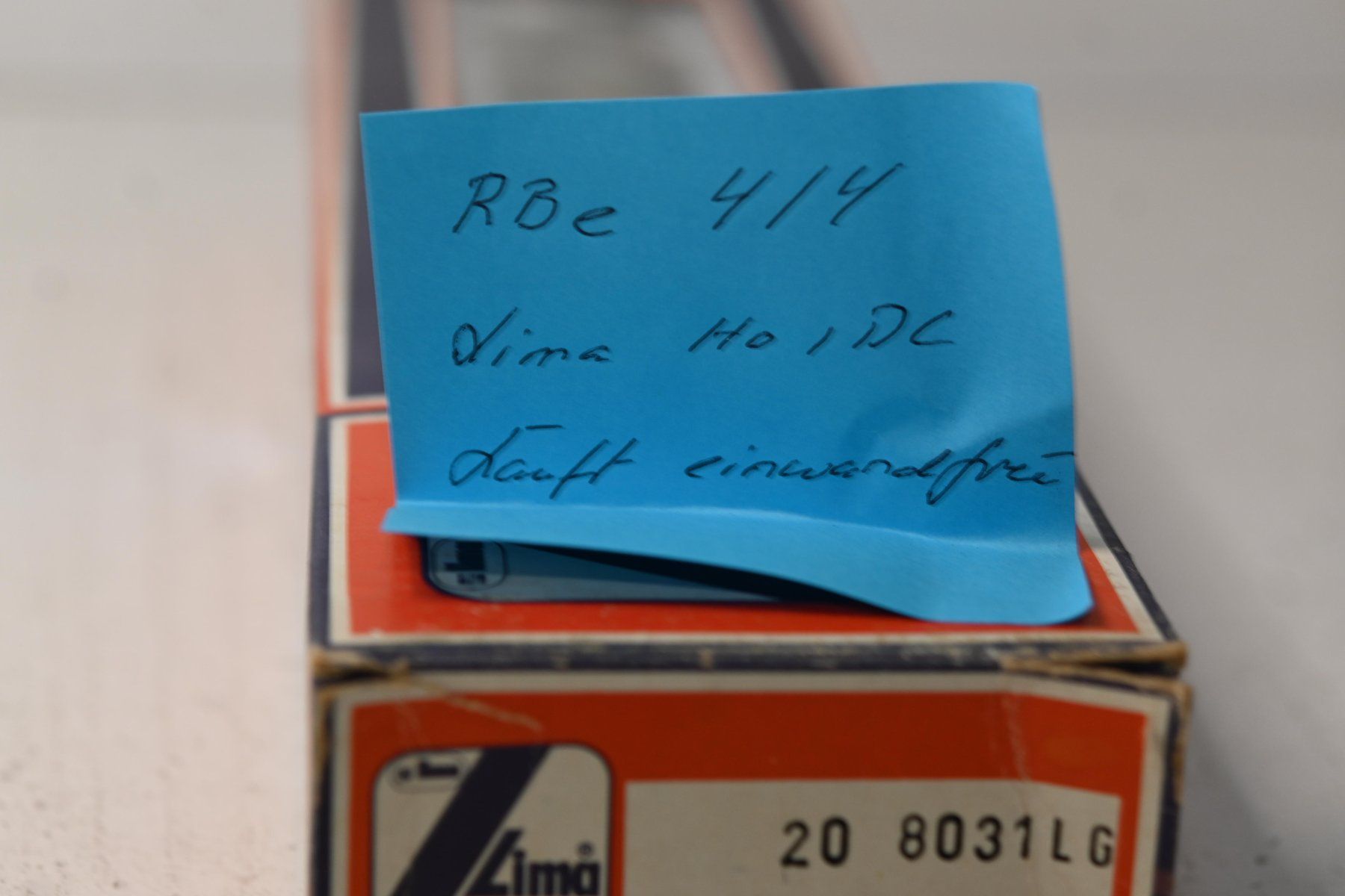 Lima Modelleisenbahnen: Lima RBe 4/4 H0/DC läuft – Gebraucht aus Laupen ZH von Zmoewe 8