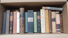 Bücherkiste aus dem 17ten bis 19ten Jahrhundert  18 Antiquar