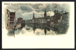 Künzli Nr. 5009: Zürich bei Nacht, Nac