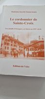 Le cordonnier de Sainte-Croix, livre histoire suisse XIXe