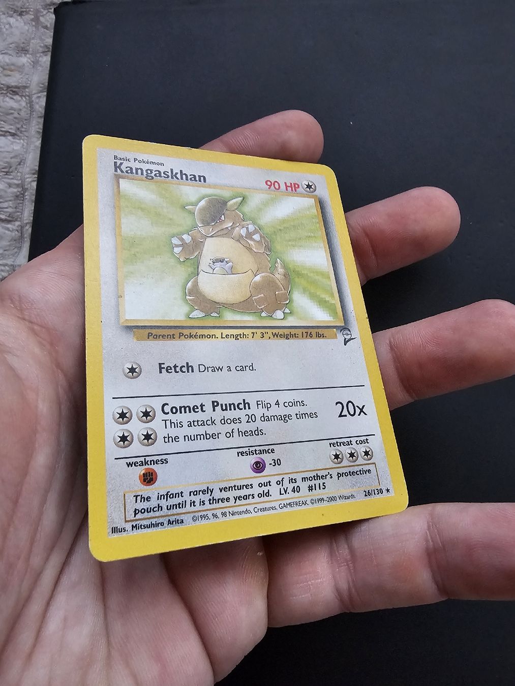 Pokémon Carte collezionabili: Pokemon Karte: Kangaskhan Base Set 2 – Usato da oberbuchsiten venduto da thug4 1