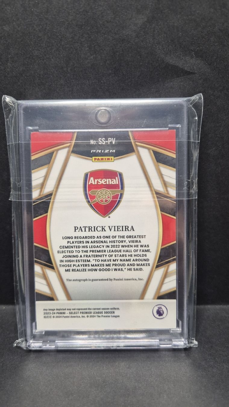 Topps Sammelbilder & Trading cards:  Panini Select Patrick Vieira Auto Arsenal  – Neu (gemäss Beschreibung) aus Uetikon am See von vi3nnaC4lling 2