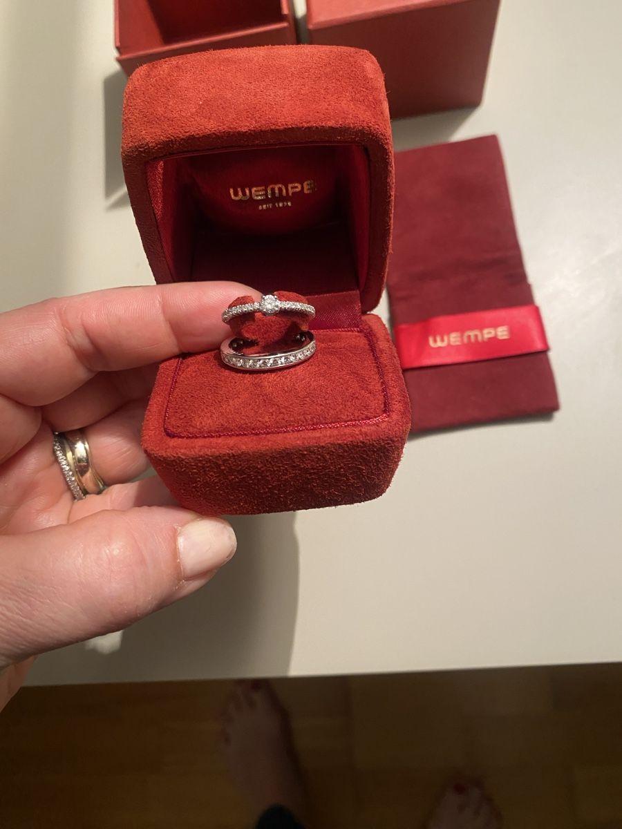 Anelli: Wempe Ring Set with Diamonds - Elegant Design Jewellery – Nuovo (secondo la descrizione) da Herrliberg venduto da non_5qdb 3