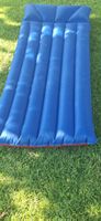 Outdoor Luftmatratze rot blau super Qualität für Camping etc