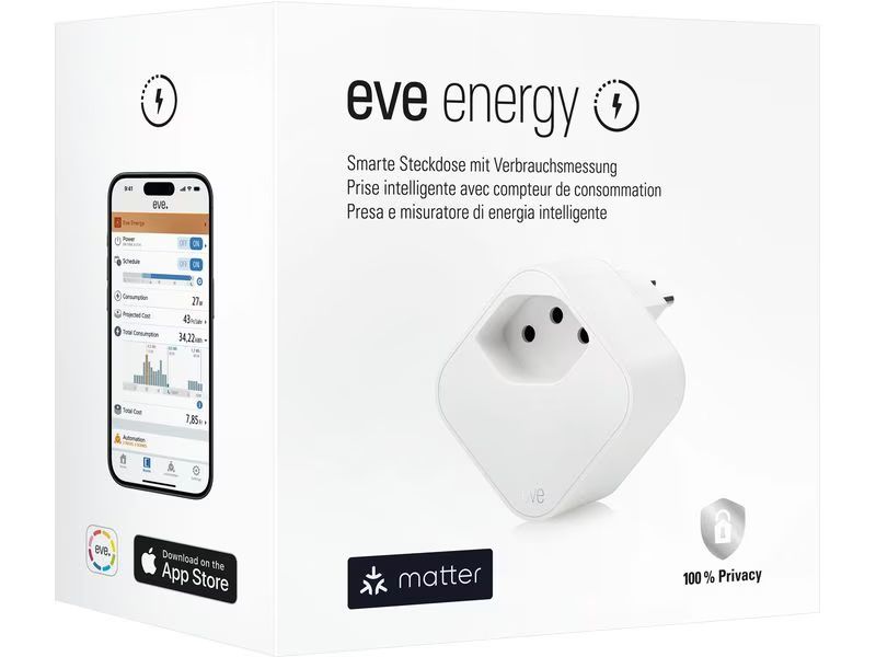 Stecker: Eve Systems - 3 Smart Home Steckdosen Eve Energy – Neu (gemäss Beschreibung) aus Schwyz von roth-betschart 3