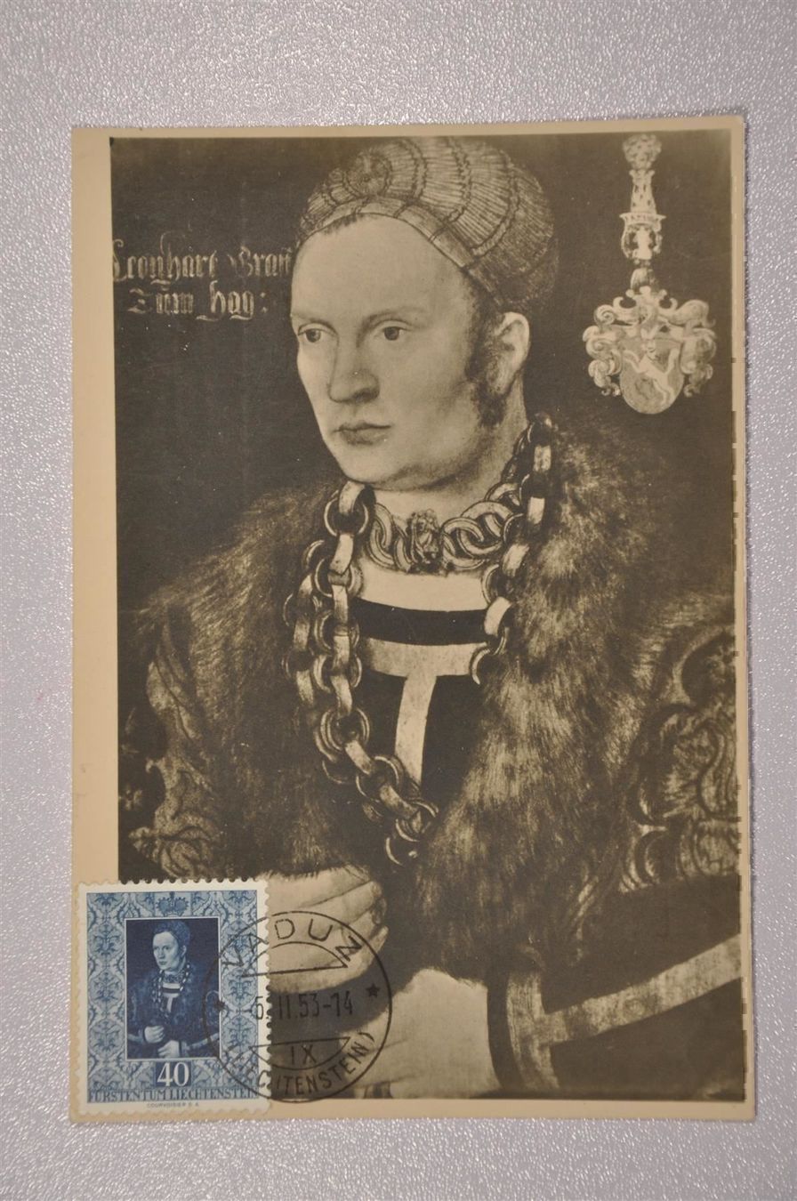 Tutti i francobolli: 1953 258 Maximumkarte Ersttagstempel !! – Usato da Wolfhalden venduto da Zinauktion