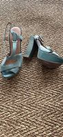 High heels / Plateau Sandalen 5th avenue gr 38 Echt Leder 