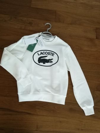 Lacoste Pullover Damen weiss XS
