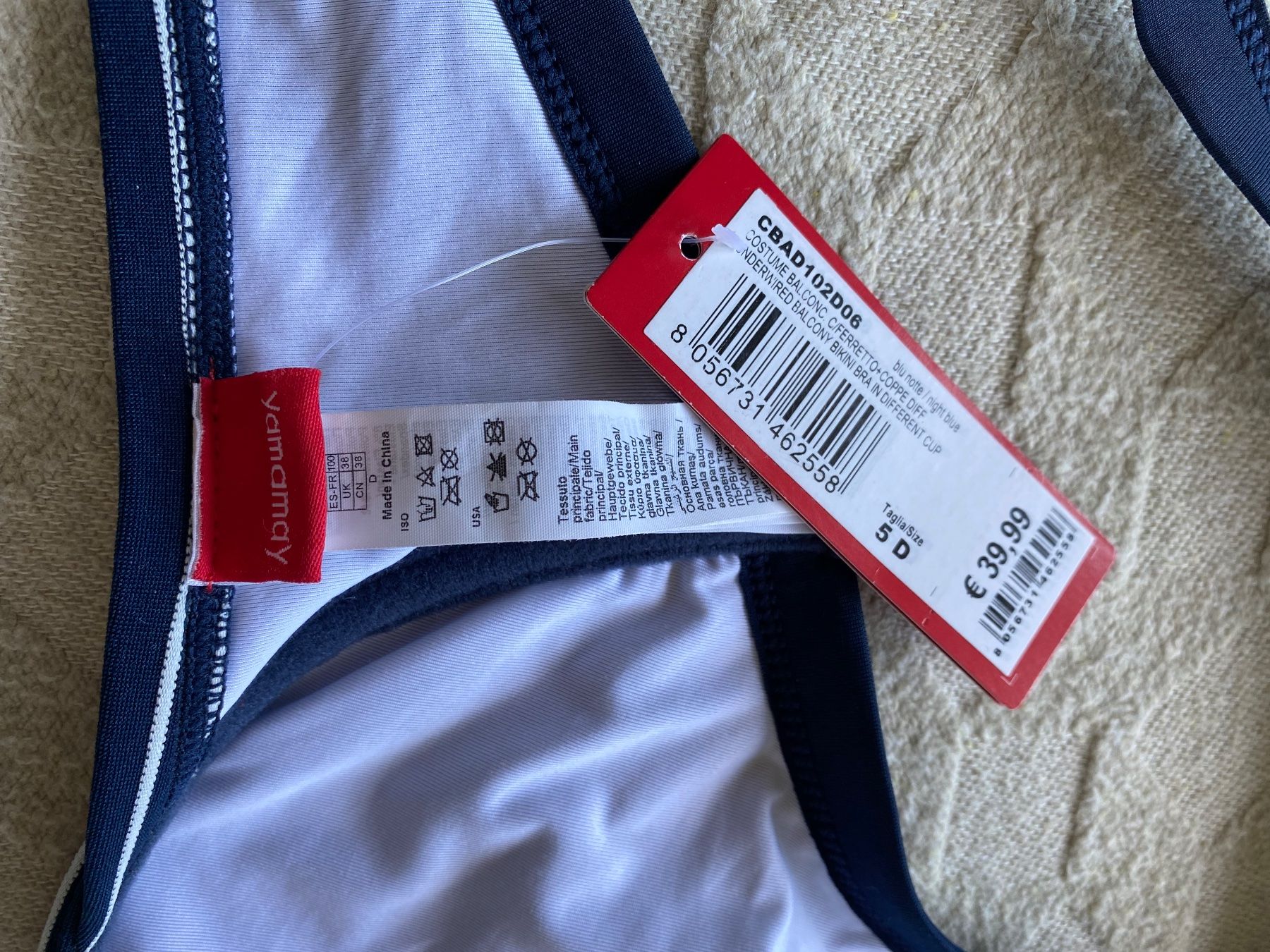 Yamamay Costumi da bagno & Bikini: Neues YAMAMAY Bikini Oberteil 85D – Nuovo e nell'imballaggio originale da Besazio venduto da lionheart63 2