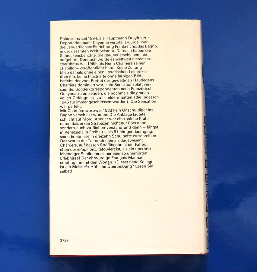 Bücher: Papillon – Gebraucht aus Bern von imp_kln9 1