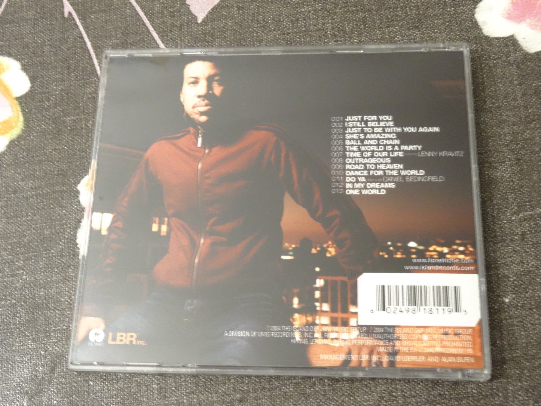 CDs: Lionel Richie - Just for You CD – Gebraucht aus Olten von Disc-Ausverkauf 1