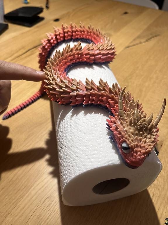 Giocattoli: 3D gedruckte Schlange  – Usato da Therwil venduto da daltay24 3
