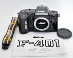 Nikon F-401 Body top Zustand!