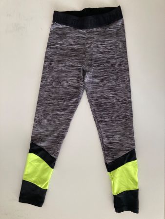 Sport Leggings Mädchen, Gr. 134, Neon-Akzente