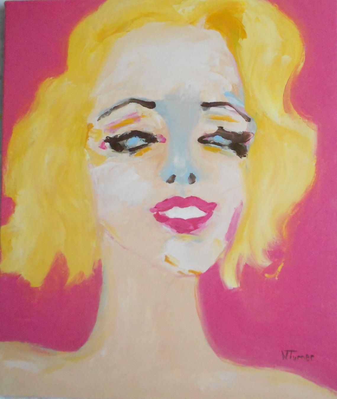 Dipinti: Neo Expressionismus Neal Turner "Marilyn Monroe" TOP – Usato da Dübendorf venduto da ArtExpression 2