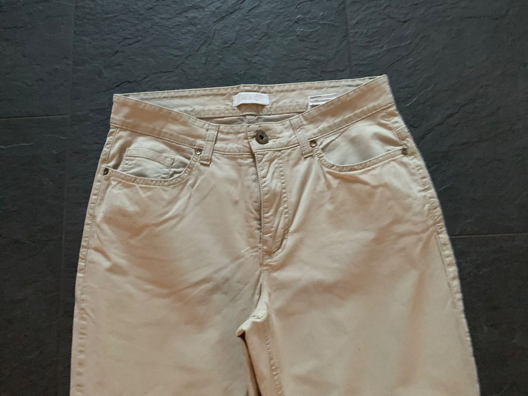 Jeans: MAC Jeans beige Melanie Gr. 40/32 – Usato da Bonstetten venduto da MJ45 1