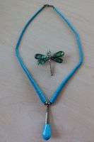Navajo-Halskette mit Brosche "Libelle" - NEU