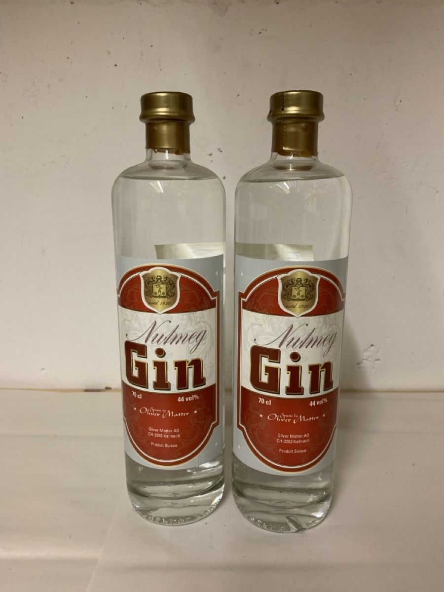Bevande alcoliche: nutmeg gin von oliver matter – Nuovo e nell'imballaggio originale da Winterthur venduto da Arcade