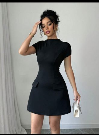 Schwarzes Kleid Grösse M