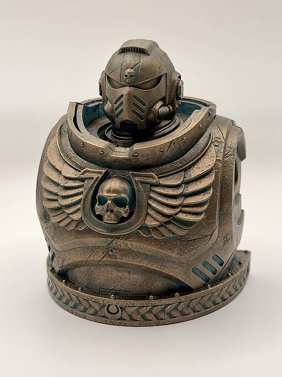 Kit di modellismo & Modellini statici: Warhammer 40K Resin Büste/ Space Marine – Nuovo (secondo la descrizione) da Rüschlikon venduto da Monster87 4